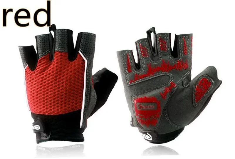 Hot Bicycle Gloves Half Finger Shockproof Mountain bike gloves half finger Cycling gloves Summer Good Air Permeability