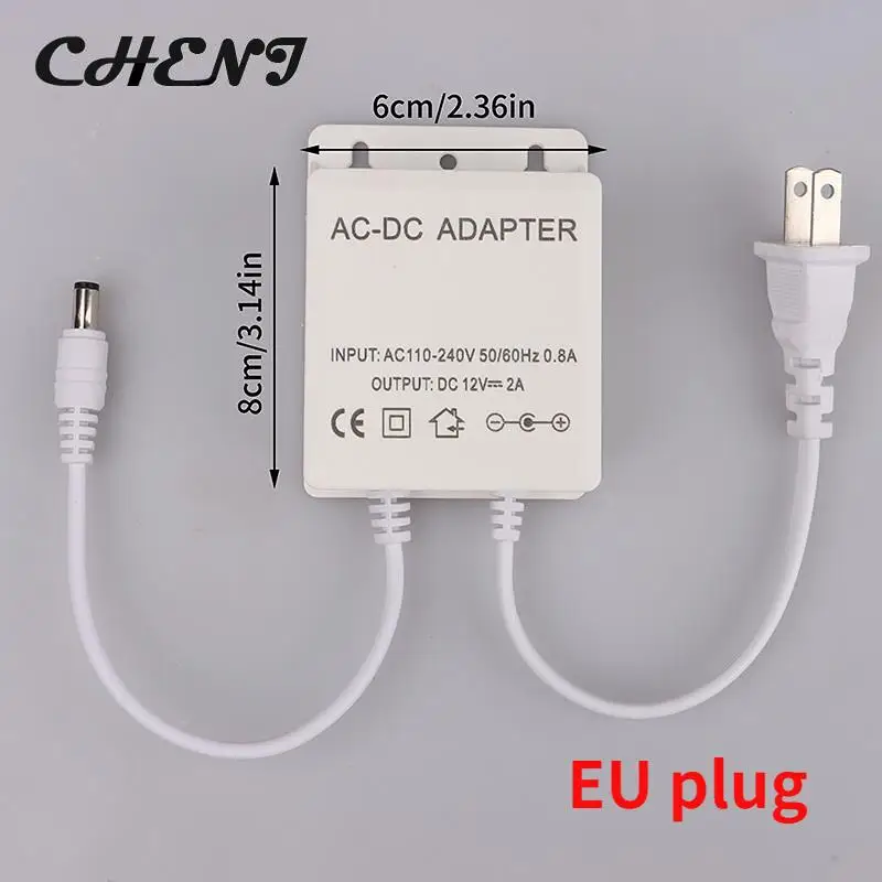 Адаптер питания для камеры видеонаблюдения, 12 В, 2 А, 2000 мА