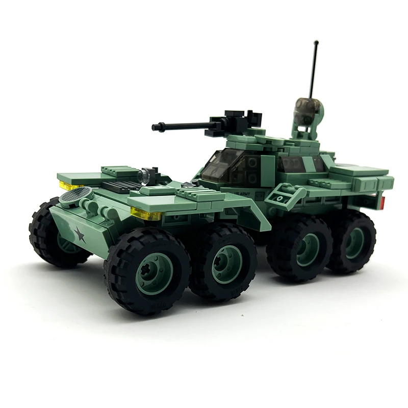 ชุดตัวต่อรถทหาร รถถัง รถบรรทุก ของเล่นแบบประกอบ ของขวัญคริสต์มาส ของขวัญวันเกิด สำหรับเด็กผู้ชายและผู้ใหญ่
