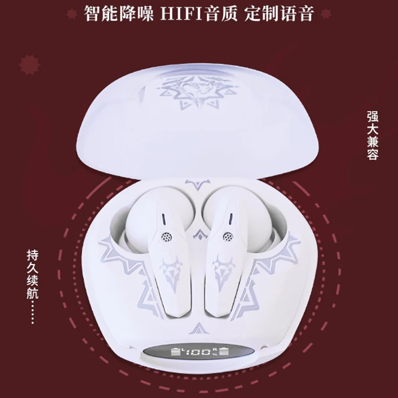 

Suitable for Fire Makika Fan Peripherals with Character Voice Apple Android Unisex Noise Reduction Wireless Bluetooth Headset Private Customization