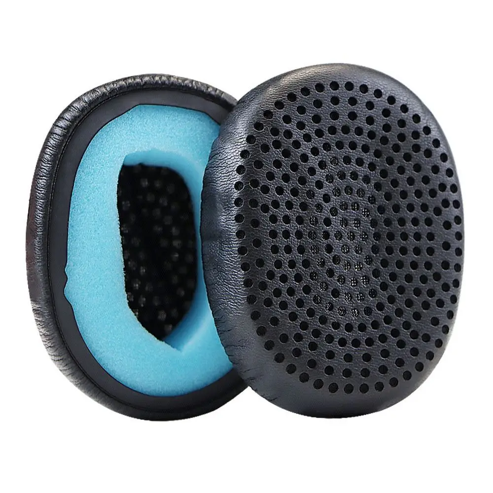 Leather Ear Pads Replacement Soft Ear Cushion Sponge Earbuds Cover for Skullcandy Riff Wireless Headphones Accessories