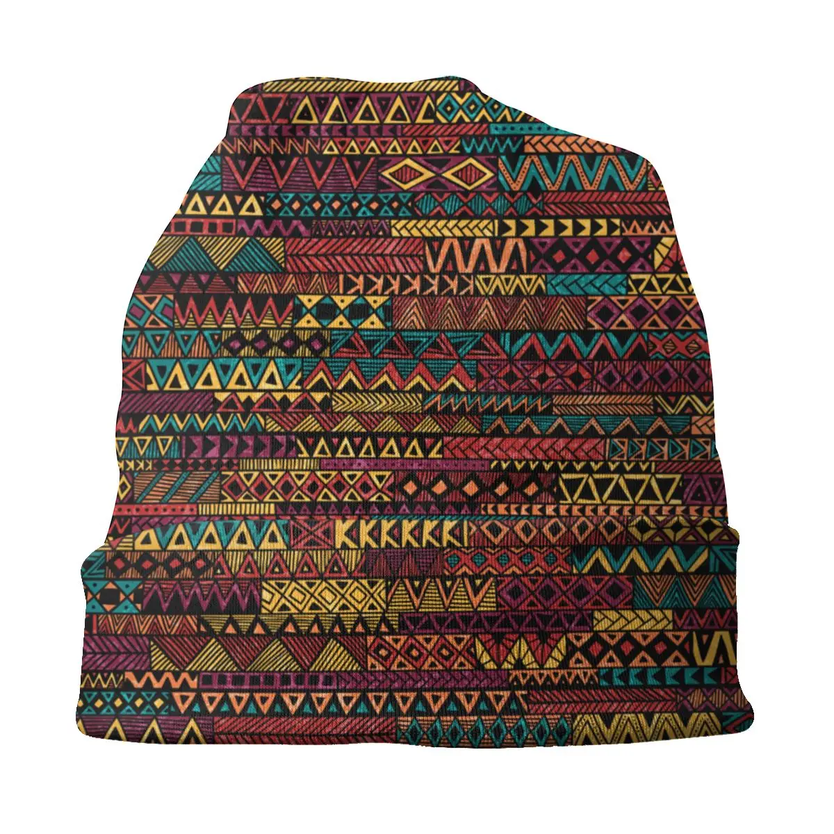 Ethnic Style Skullies Beanies Hat Summer Unisex Outdoor Cap Warm Multifunction Bonnet Knitted Hat