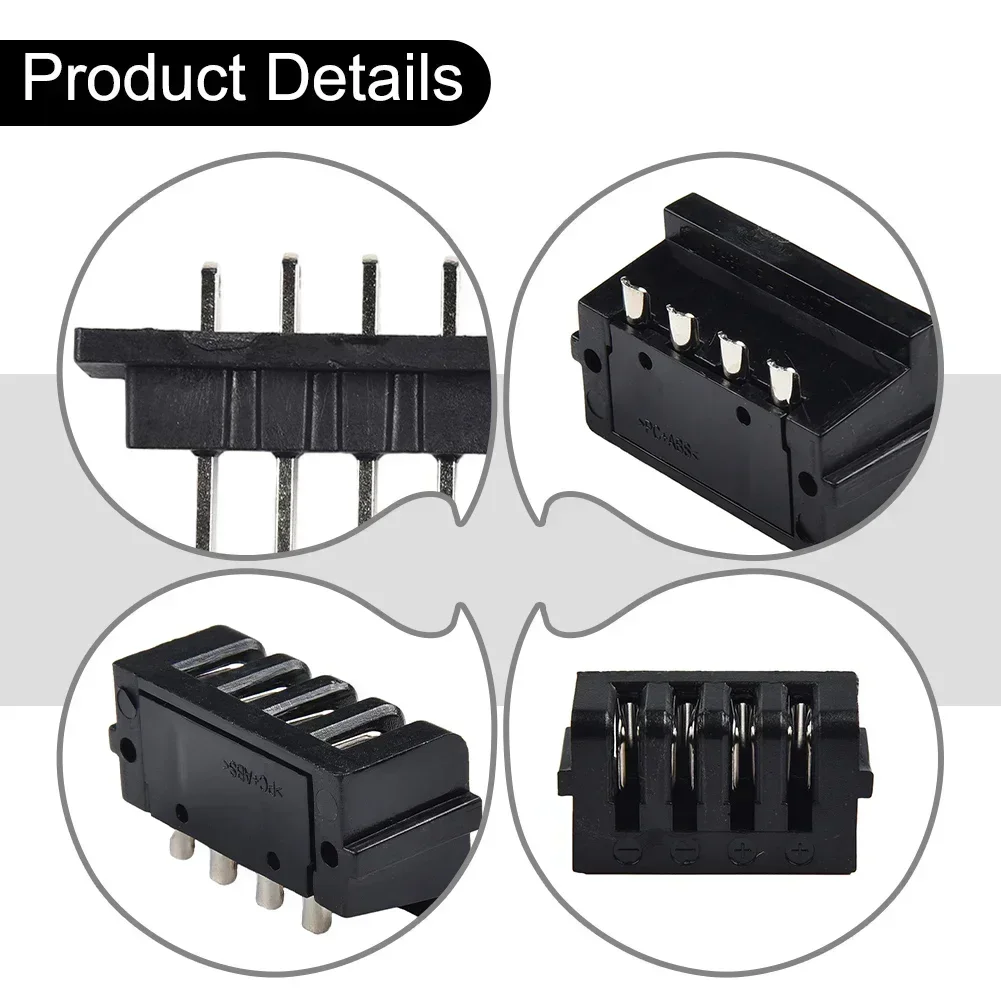 

Battery Box Power Plug For Hailong Ebike Battery 4/5 Pins Battery Plug Cycling Parts E-bike Accessories Brand New
