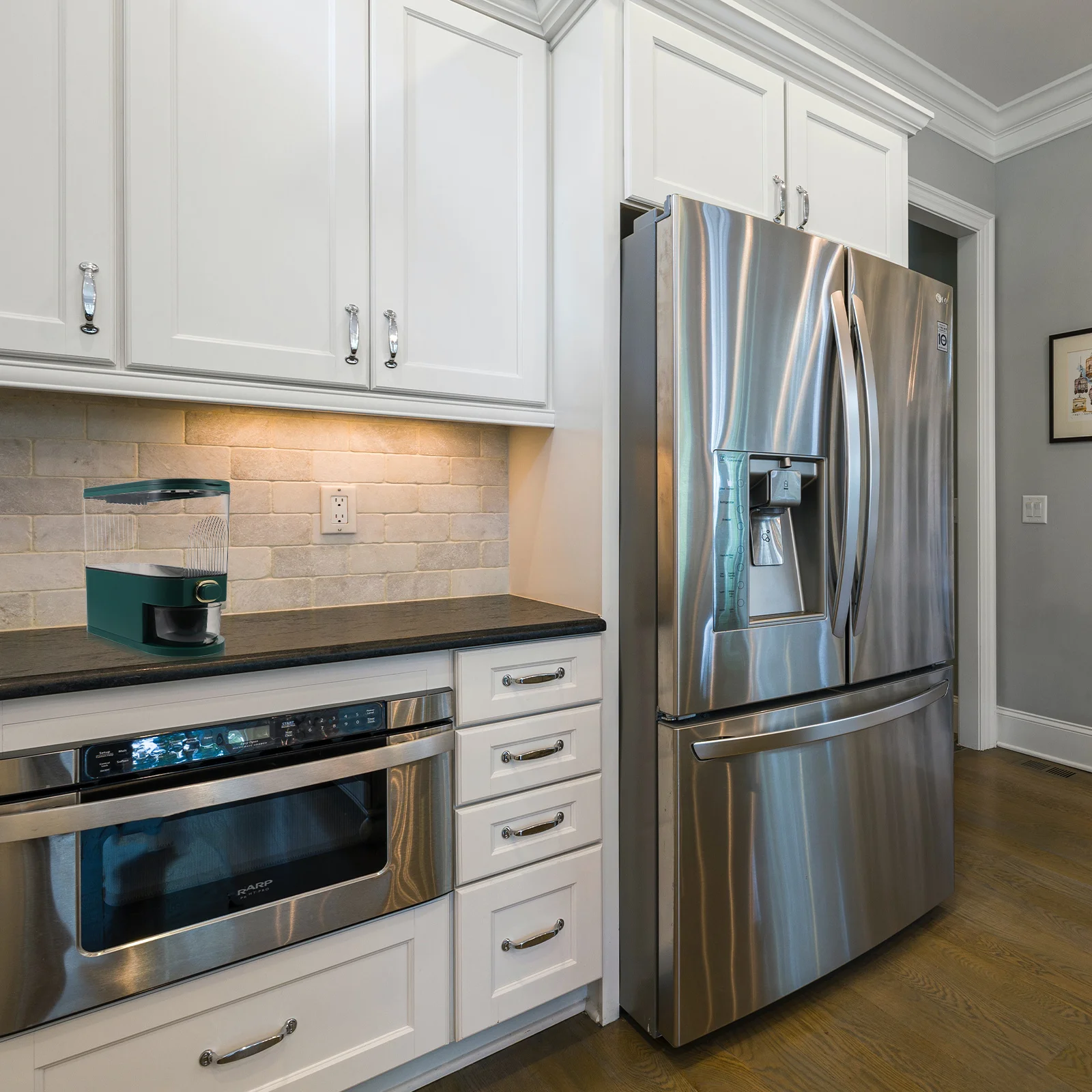 

Rice Dispenser Transparent Storage Bin Professional Ergonomic Design Easy Use Kitchen Grain Cereal Bean Dispenser Container