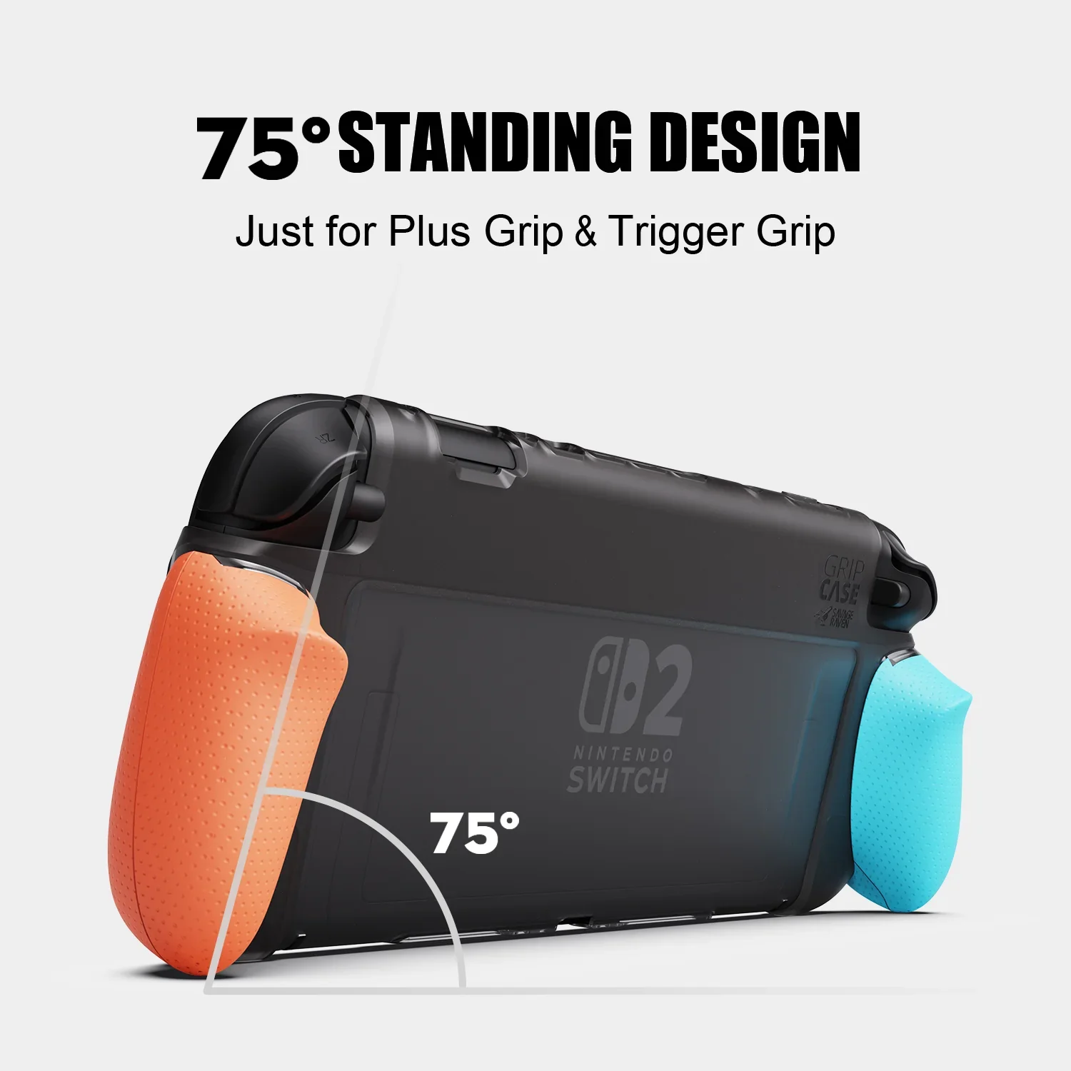 Savage Raven firmy Skull & Co. GripCase z wymiennym ergonomicznym etui ochronnym GripCase do Nintendo Switch 2 — zdjęcie produktu 3