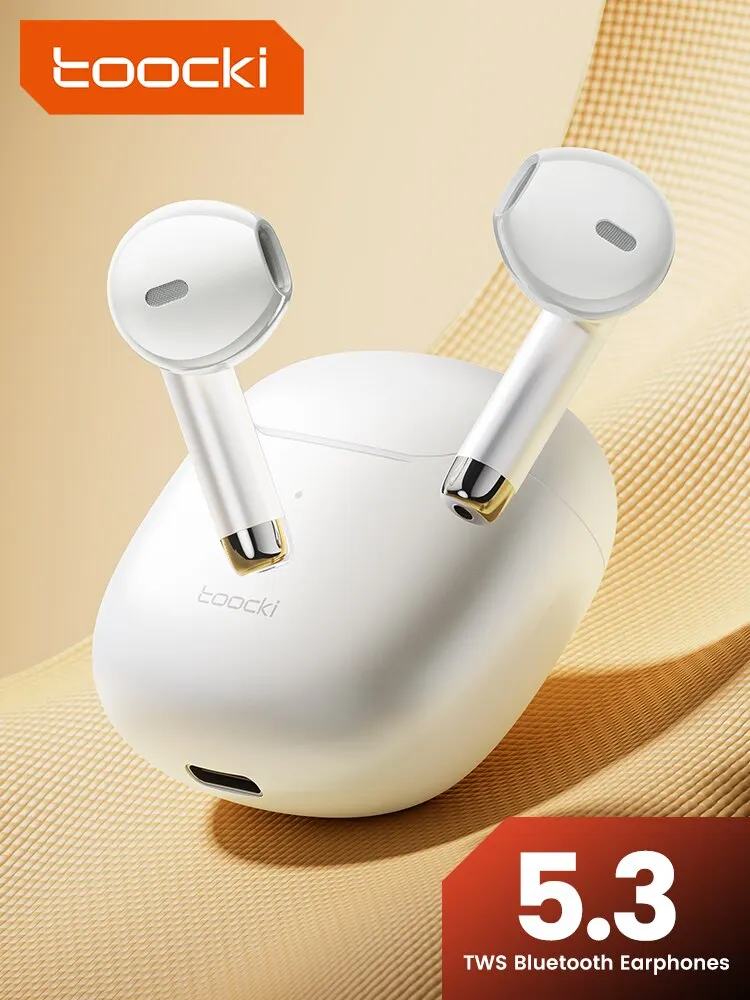 Toocki-Écouteurs sans fil Bluetooth 5.3 TWS, oreillettes étanches IPtage, pour Xiaomi, Huawei, Redmi, tous les téléphones