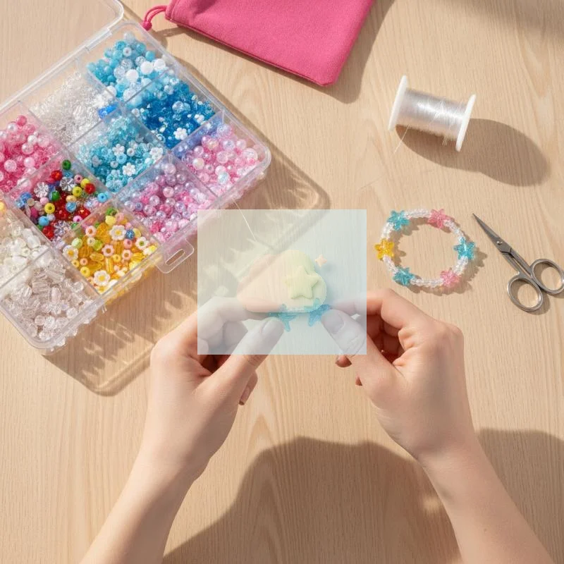 10g Mixed Acrylic Beads Starfish Shell Shape Loose Beads Colorful Spacer Beads For DIY Bracelet Earrings Necklace Craft Making