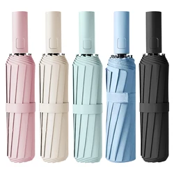 24-Bone Reinforced Umbrella, Men's Business Strong And Durable Wind-resistant Umbrella, Anti-UV Sunscreen Umbrella Women's Sunny
