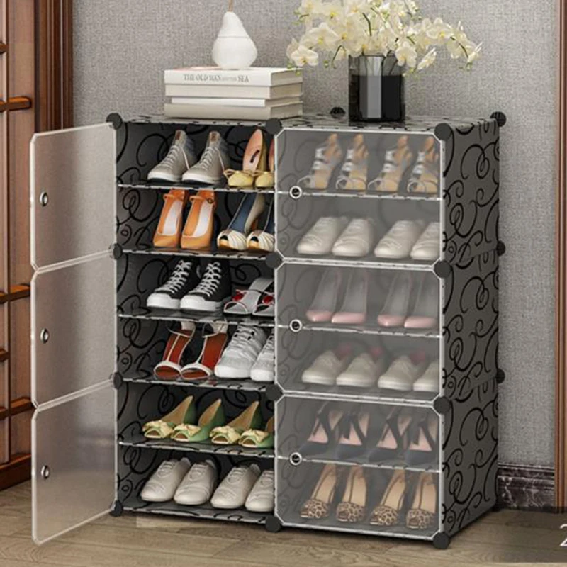 

Entryway Bench Shoe Cabinet Storage Display Space Saving Cupboard Shelves Shoe Racks Kitchen Szafka Na Buty Hallway Furniture