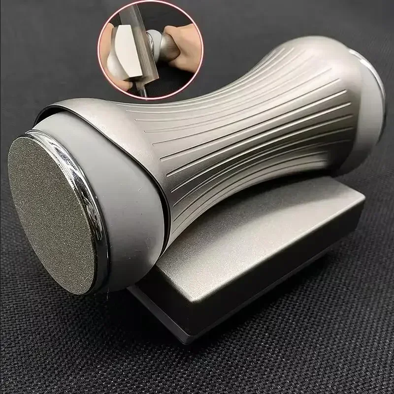 

Rolling Knife Sharpener Fixed Angle Knife Sharpener System Kit with Tumbler Diamond Grinding Stone Grinding Apparatus