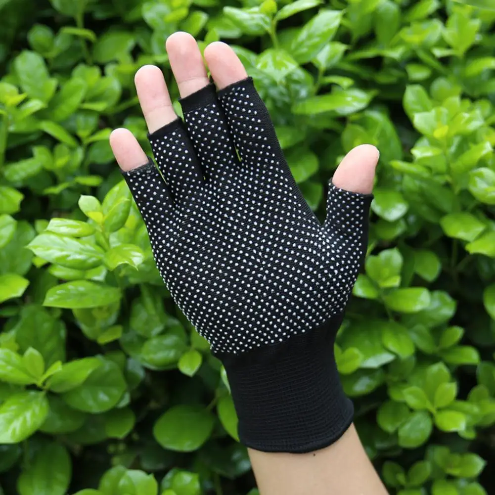 Rękawiczki sportowe Antypoślizgowe rękawiczki przeciwsłoneczne bez palców Letnie rękawiczki wędkarskie Outdoor Gym Workout Fitness Glove