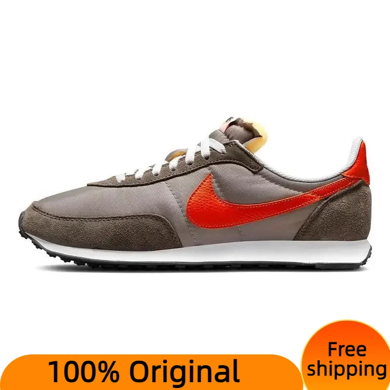 รองเท้า sepatu kets jingga Nike Nike waffle Trainer 2 Moon Fossil Team DH1349-002