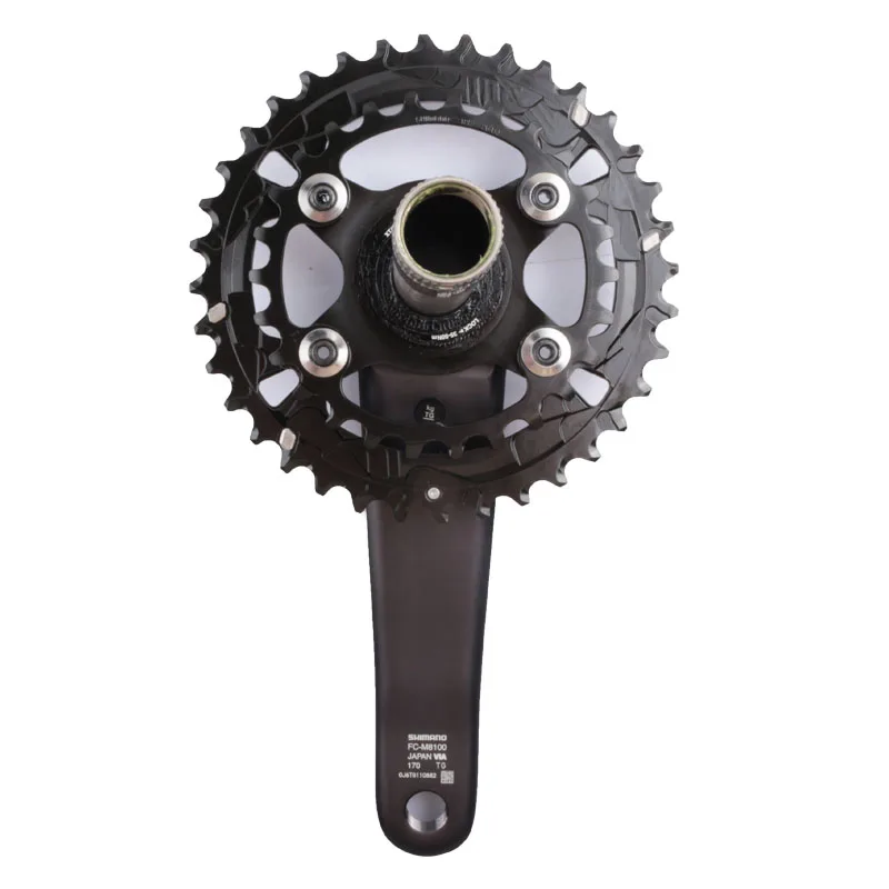 Shimano DEORE XT SLX M8100 M7100 Crankset 36-26T Double Chainring 2x12 Speed 170mm 175mm Crank For MTB Bike Bicycle