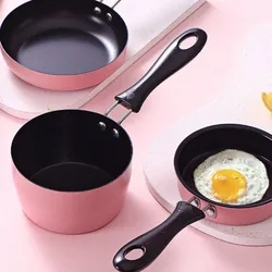 Deepened Milk Pan Kids Toy Small Capacity Mini Snow Pan Non Stick Saucepan Baby Food