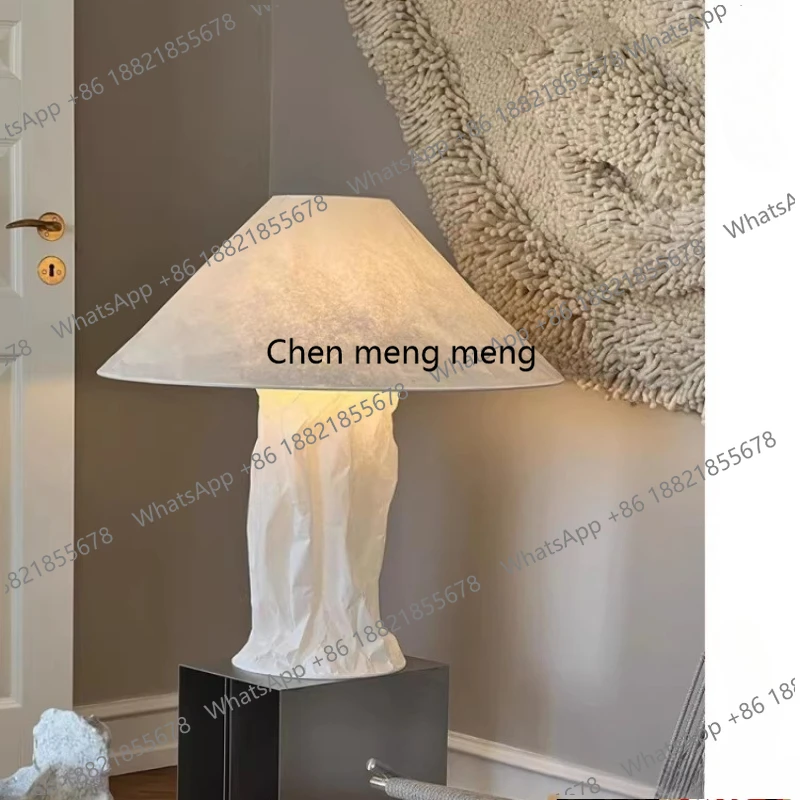 

Paper desk lamp Bedroom bedside living room Hotel sofa Nordic creative, ambient floor lamp