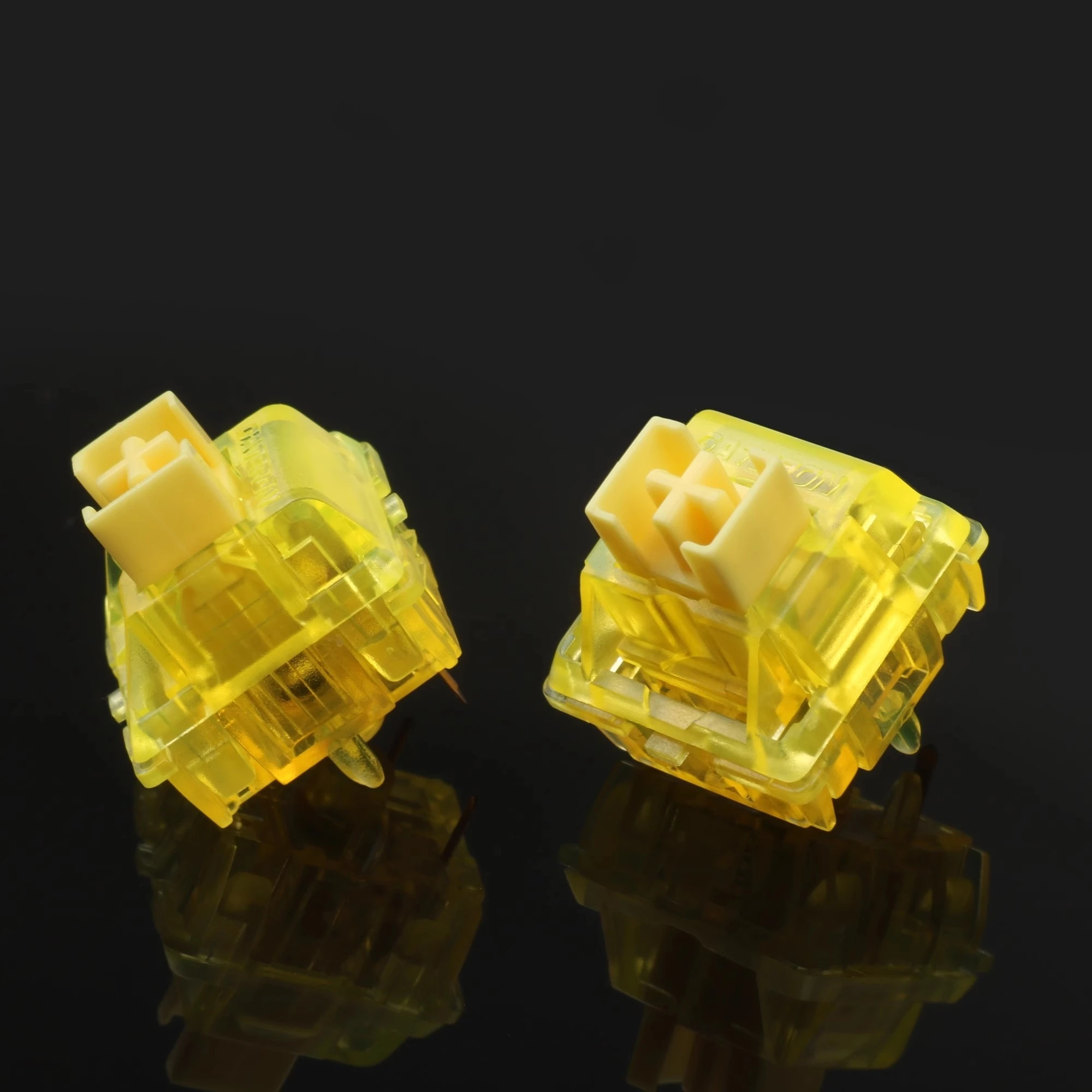 Original Gateron Ink Customized Switch Semi-permeable Shaft Plating Black Red Yellow Blue Mechanical Keyboard Switches