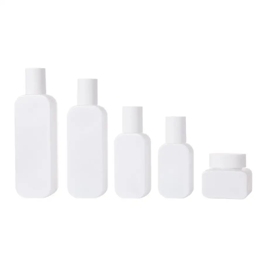 50g30ml50ml100ml120ml white glass bottle jar pot tin lotion emulsion serum foundation cream gel eye essence skin packing