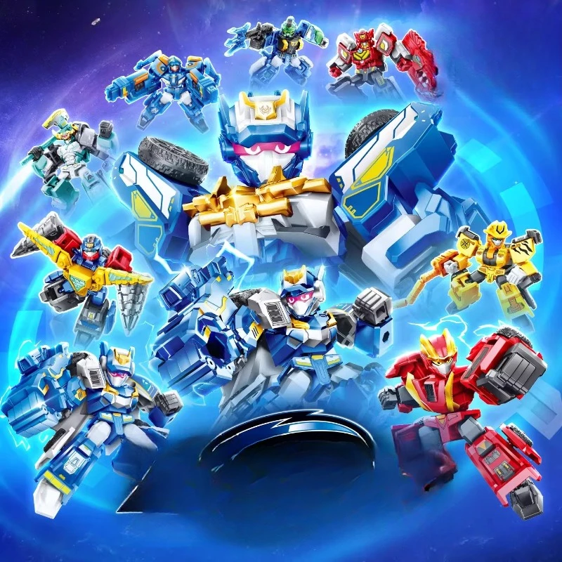 Sembo METAL CARDBOT Building Blocks Second Assembly Model Ornaments Children's Toys Anime Peripheral Birthday Gifts