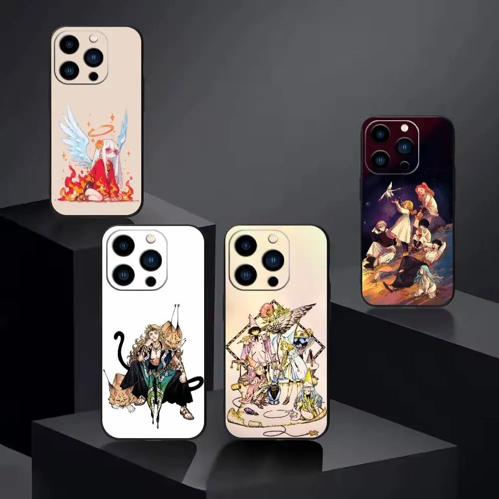 

U-Atelier of witch Hat Phone Case For iPhone 16,15,14,13,12,17,Pro Max,Plus Silicone Black Case