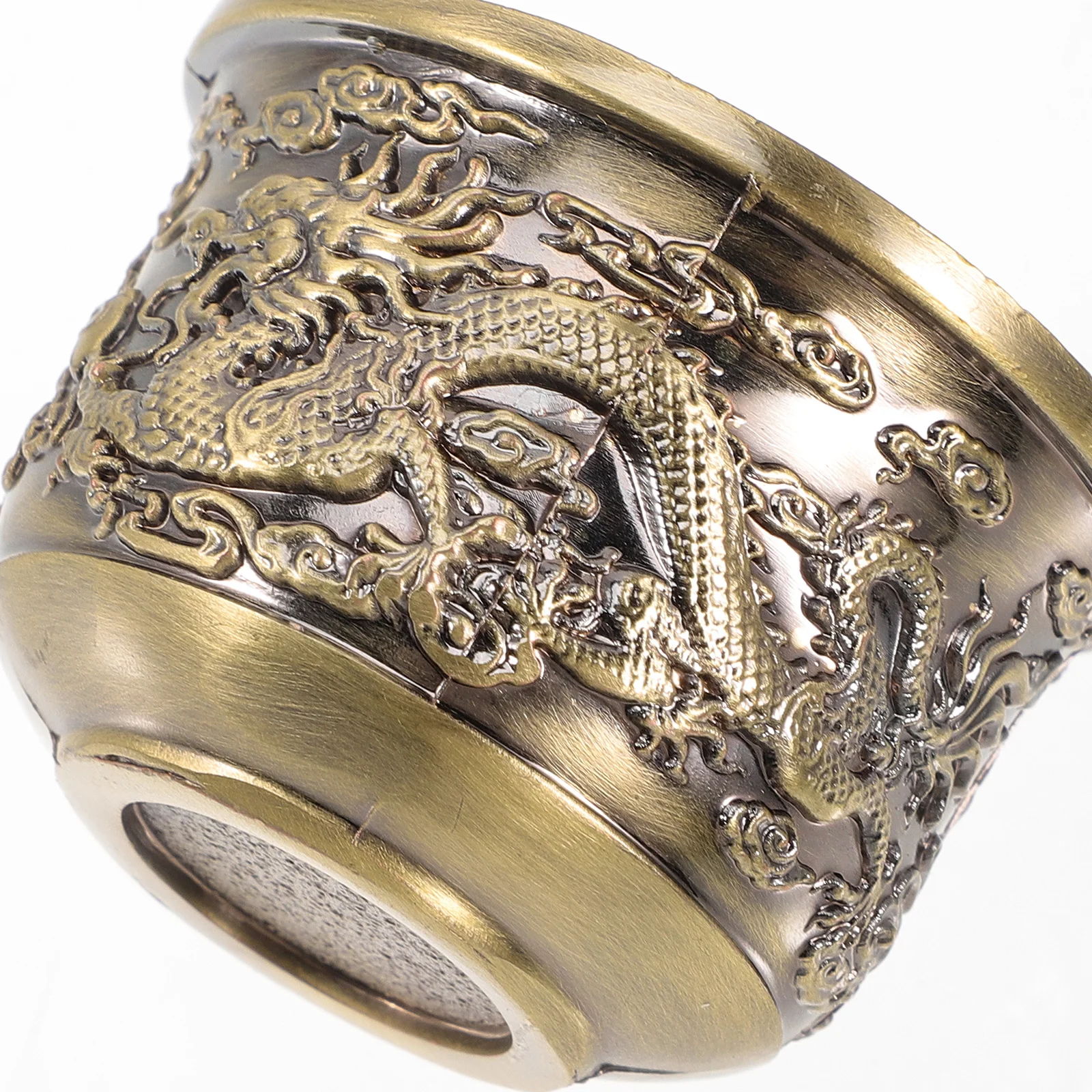 

Chinese Style Retro Tea Cup Vintage Zinc Alloy Metal Coffee Mug for Office Home Gift Teacup Tea Cup Tearoom Decor