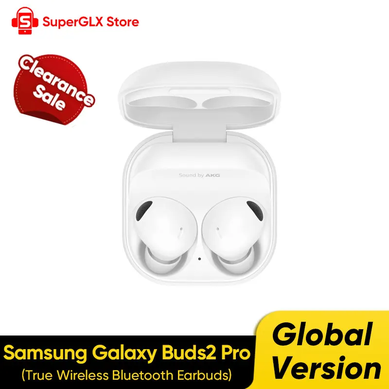 

Новые беспроводные Bluetooth-наушники Samsung Galaxy Buds2 Pro с шумоподавлением, Hi-Fi звук 360°, безопасные наушники-вкладыши, подходят для голоса HD