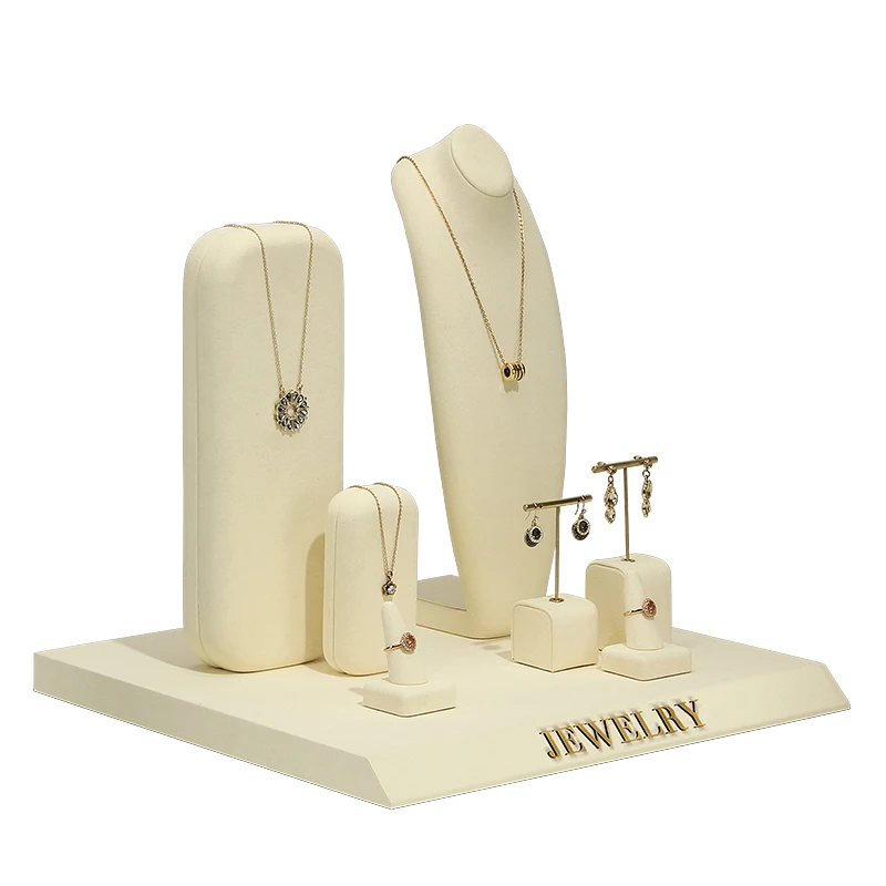 

Portrait necklace display stand ring jewelry finger placement rack pendant window vertical placement rack earrings storage rack