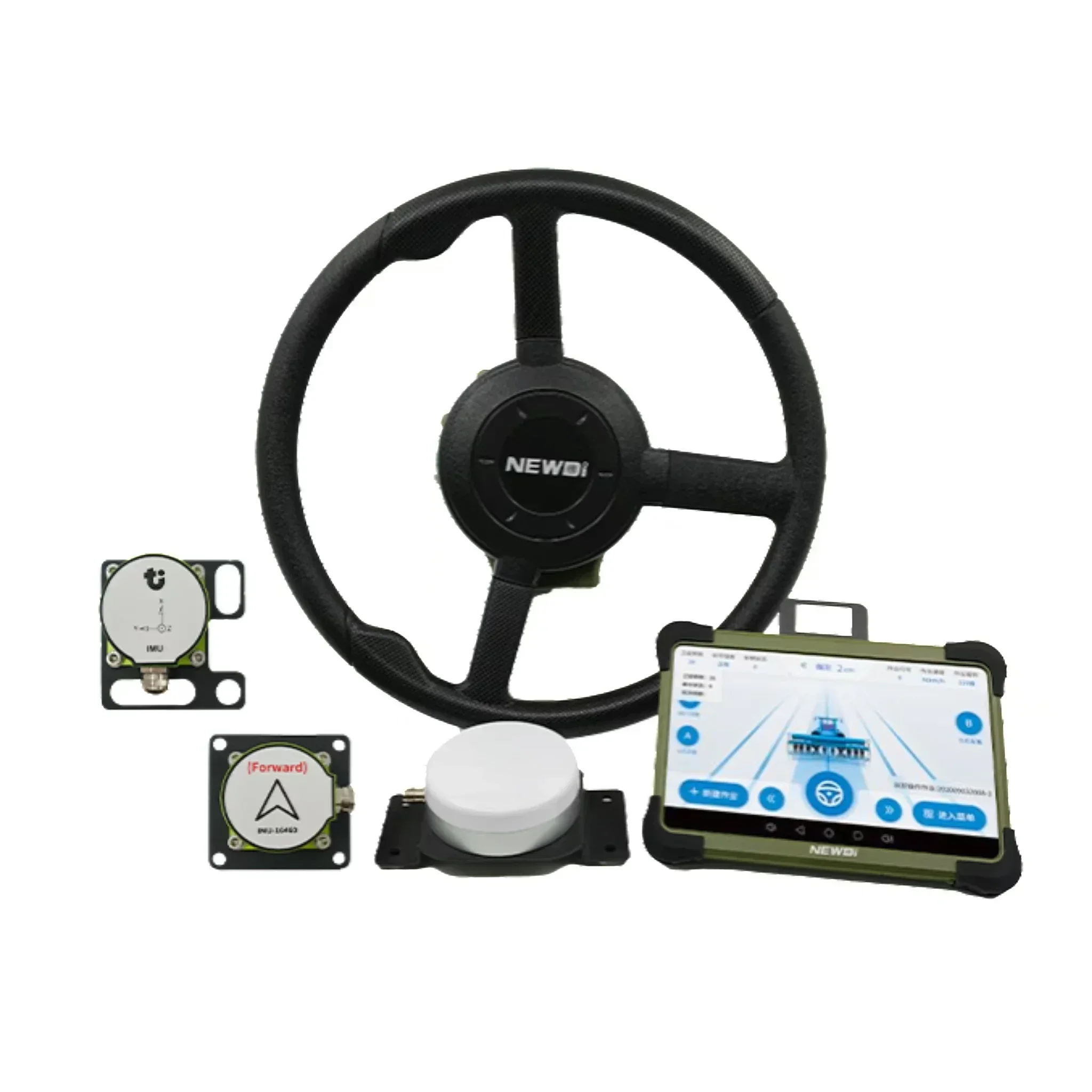 Tractor Guide Auto Steering System Agriculture John Deere Newdi NG3A Self-guiding Gps RTK Tractor Autopilot Navigation System