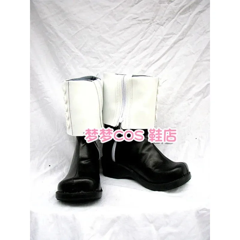 qq 123Anime Soul Eater Crona Cosplay Costume Shoes Handmade Boots