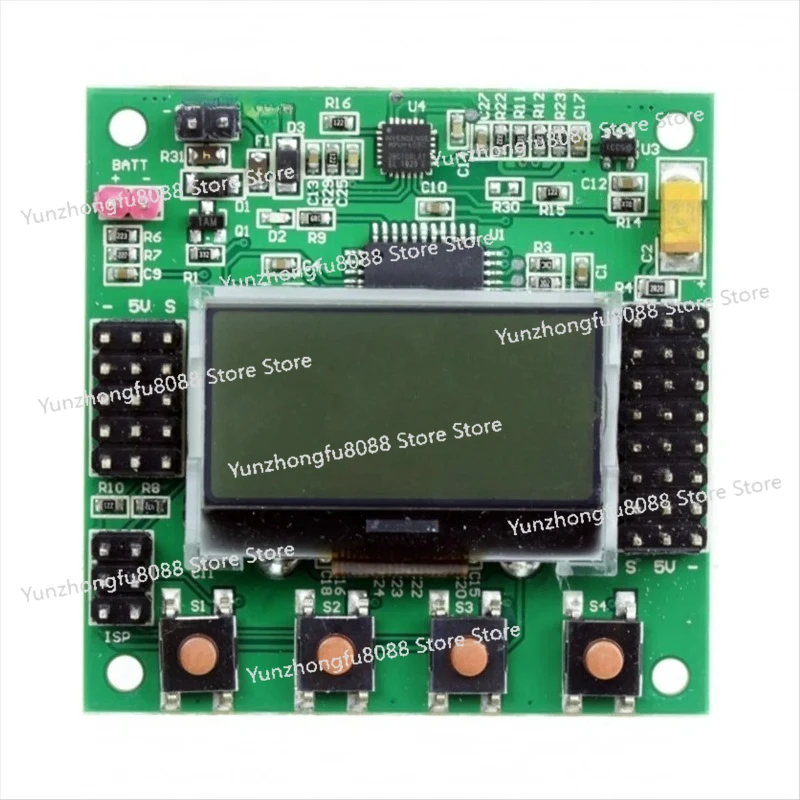 

A72I KK 2.1.5 LCD Multirotor Flight Control Board KK2.1.5 Newest V1.19S1 1.6 Quadcopter KK2 6050 MPU 644PA(A)
