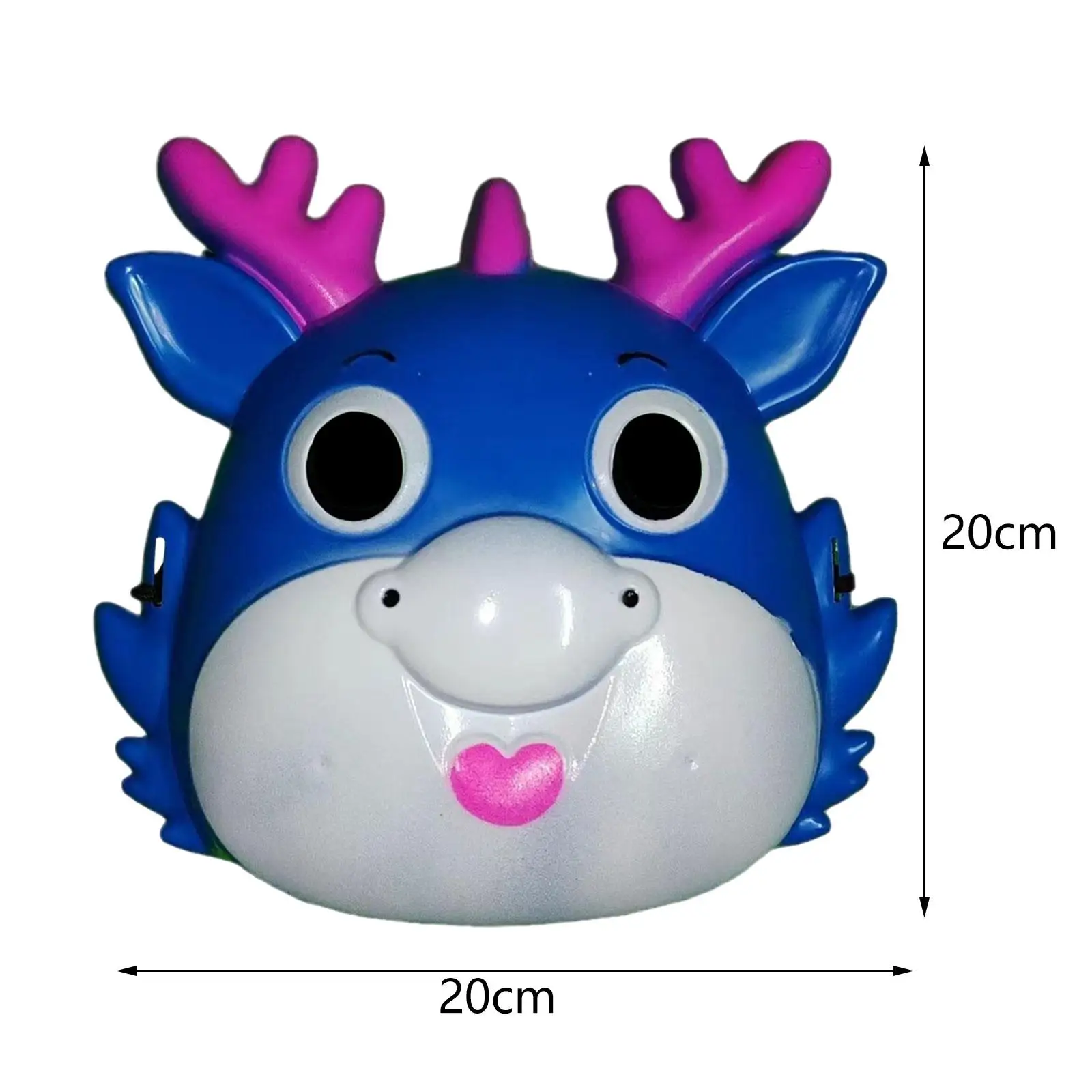 

Children Cartoon Chinese Dragon Mask 2024 New Year for Fancy Props Versatile