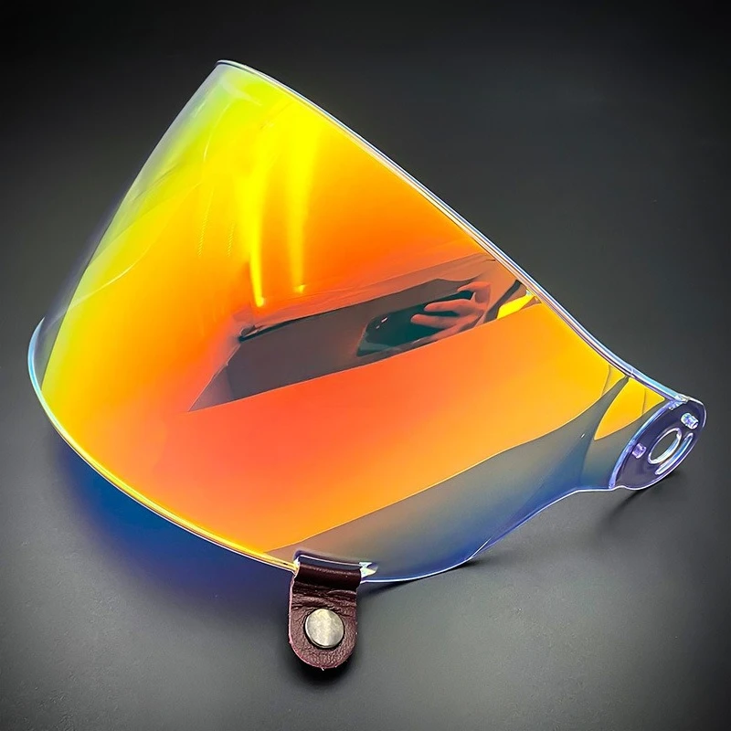 Geeignet für Bell Bullitt Helm Visier Windschutzscheibe Motorradhelm Zubehör Universelle galvanisierte Tag- und Nachtgläser