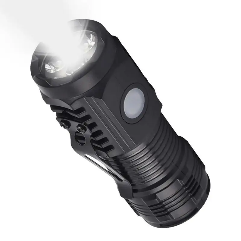 

Magnetic LED Flashlight Waterproof Powerful Handheld Bright Multi-functional Small Pen Clip Pocket Light High Lumens Torch Light