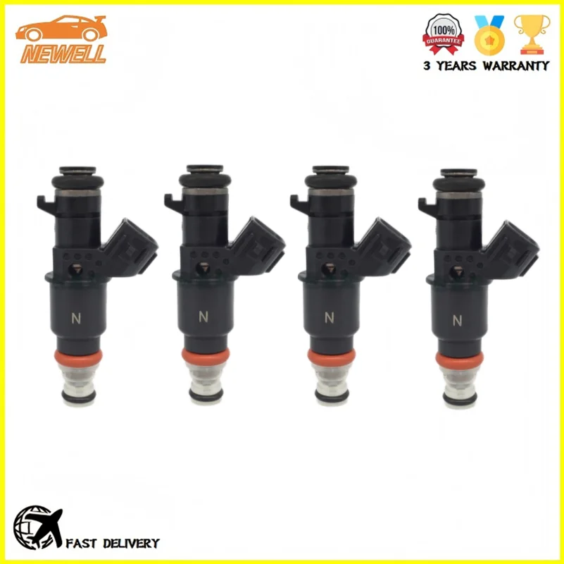 

4pcs 16450-PRB-A01 16450-PPA-A01 Fuel Injector For Honda ACCORD ELEMENT CRV CR-V 2.4L Civic 2.0L 03-11 ACURA RSX TYPE S K20A2