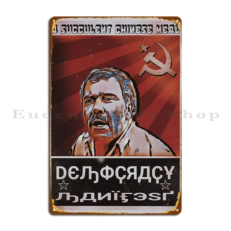 Democracy Manifest Metal Plaque Poster Wall Decor Designer Garage Wall Cave Club Tin Sign Poster