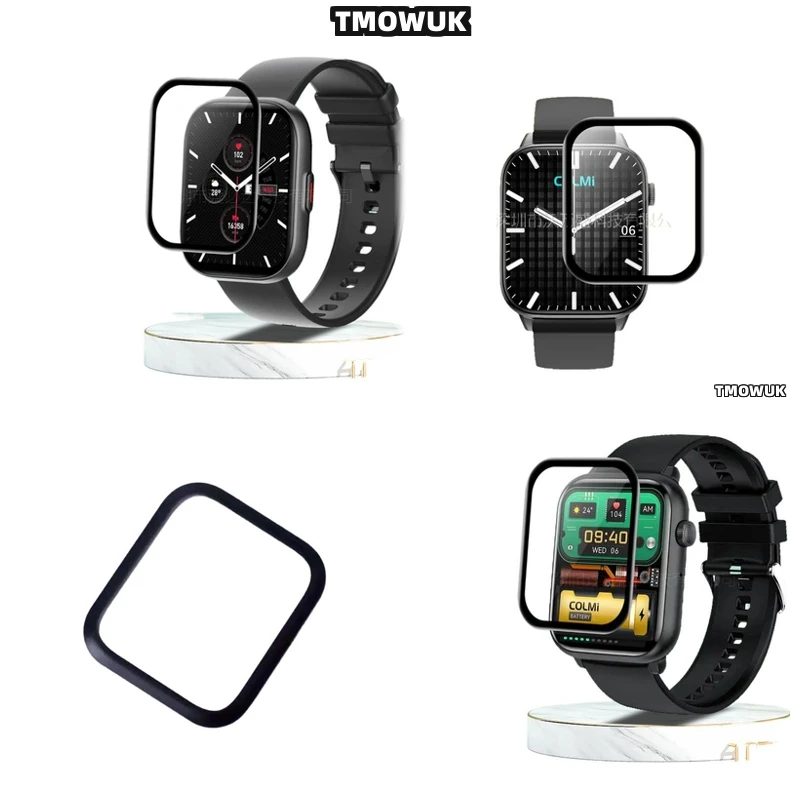 

For Colmi C60 C80 P68 P28 Soft Flexible Screen Protector, Full Cover 3D Curved Anti - Scratch PMMA Film