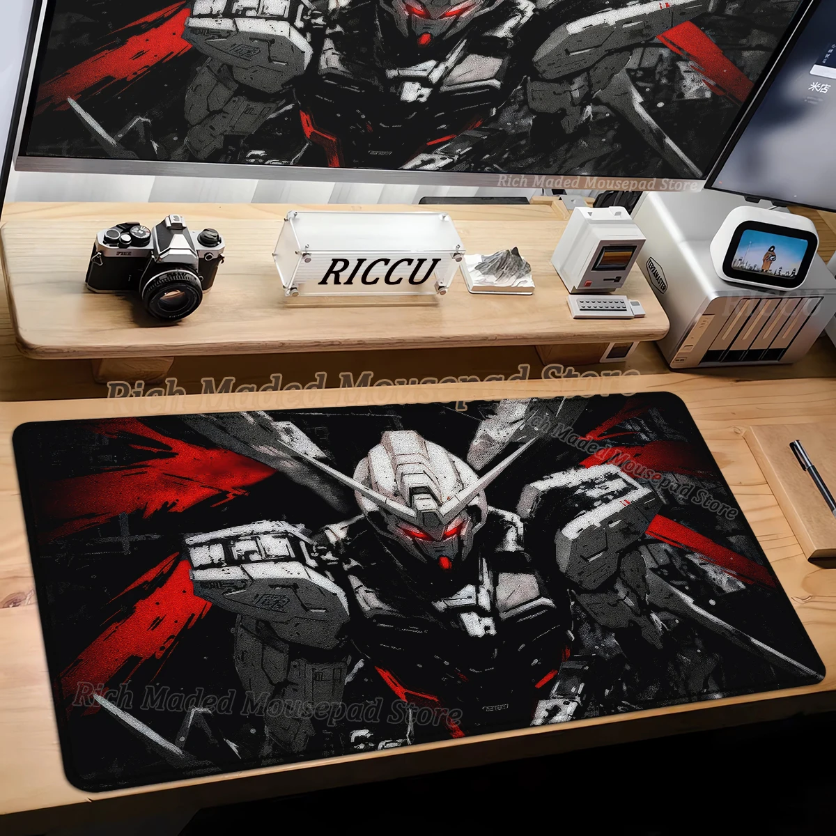 

Коврик для мыши в стиле аниме Mechanical Warrior Gundam XL Коврик для мыши Gamer Расширенный коврик для игровой мыши Большой резиновый коврик для мыши Аксессуары для ноутбука
