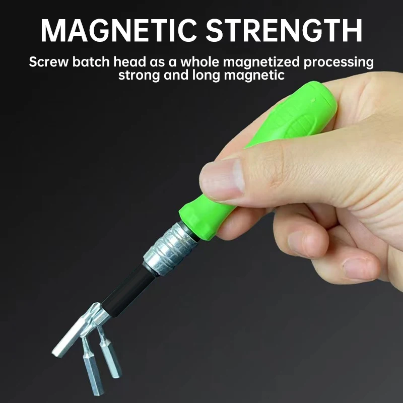 Mini 32-in-1 Precision Screwdriver Set Magnetic Phillips Bits Multifunctional Hand Repair Tool Kit for Phone Watch Glasses PC