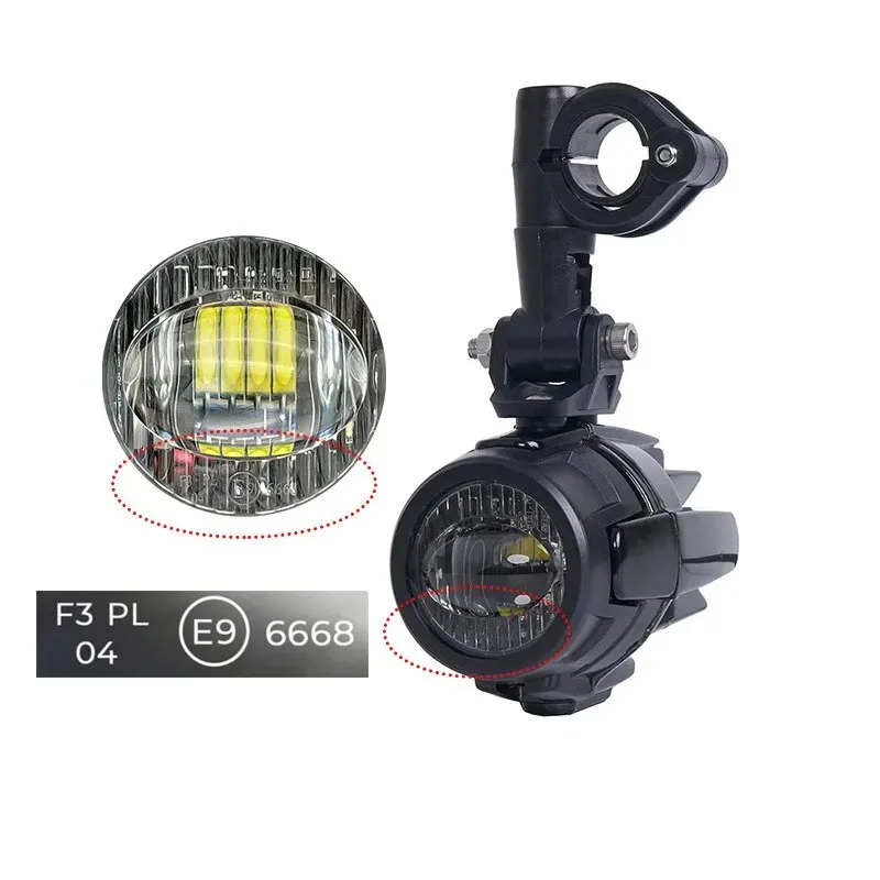 Faretto a Led universale per moto lampada 4000Lm fendinebbia 12V fari fendinebbia 40W faro moto