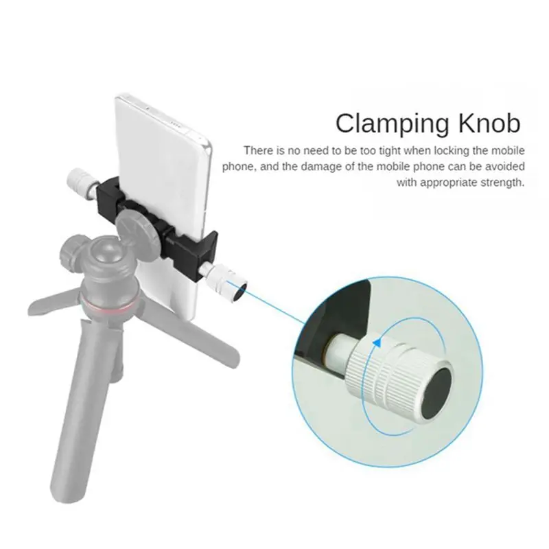 

Многофункциональный металлический зажим ABJA Lazy Clip с интерфейсом 1/4 для мобильных телефонов: E-образный и U-образный зажимы для фотосъемки и прямых трансляций