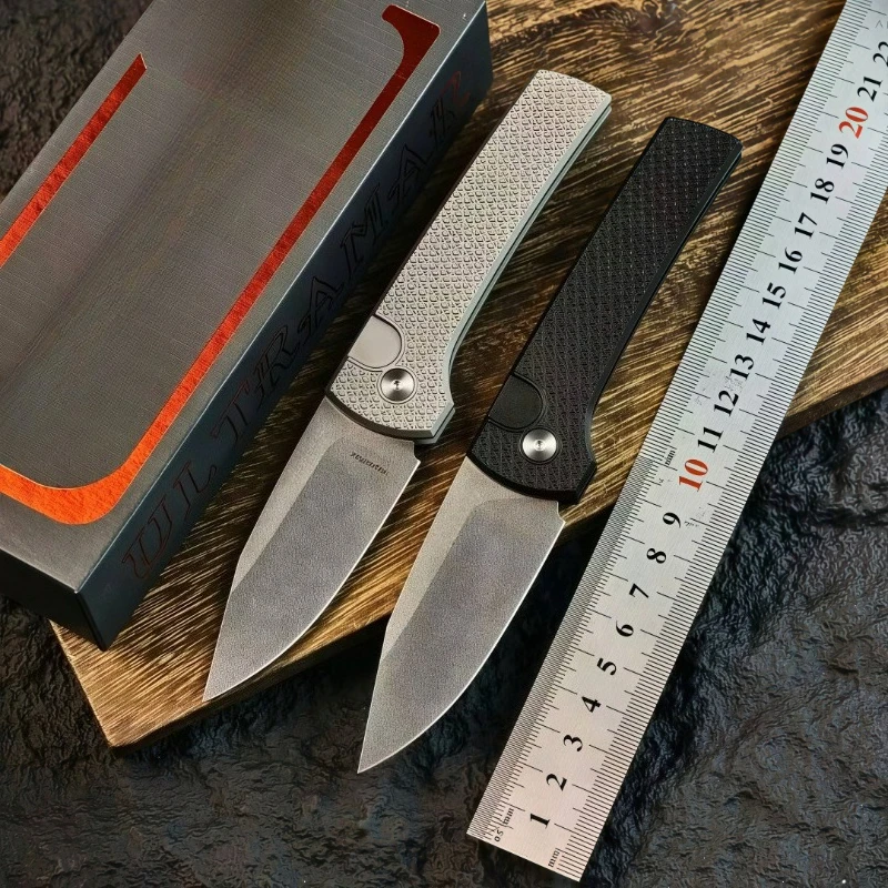 Portable Outdoor Camping Pocket Folding Knife MagnaMax Blade Aluminium Alloy Handle Hunting Survival Fruit Knives EDC Tools