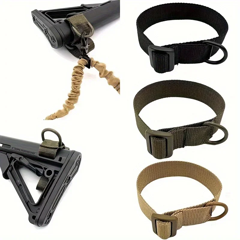 Tactical  Universal Sling with D-Ring: Shooting, Hunting & Wear-Resistant Strap For Accessories