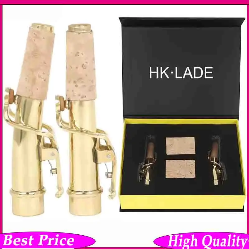 

Professional Soprano Saxophone Neck – Gold Plated Brass Curved & Straight Neck Options | Premium Soprano Saxophone Neck