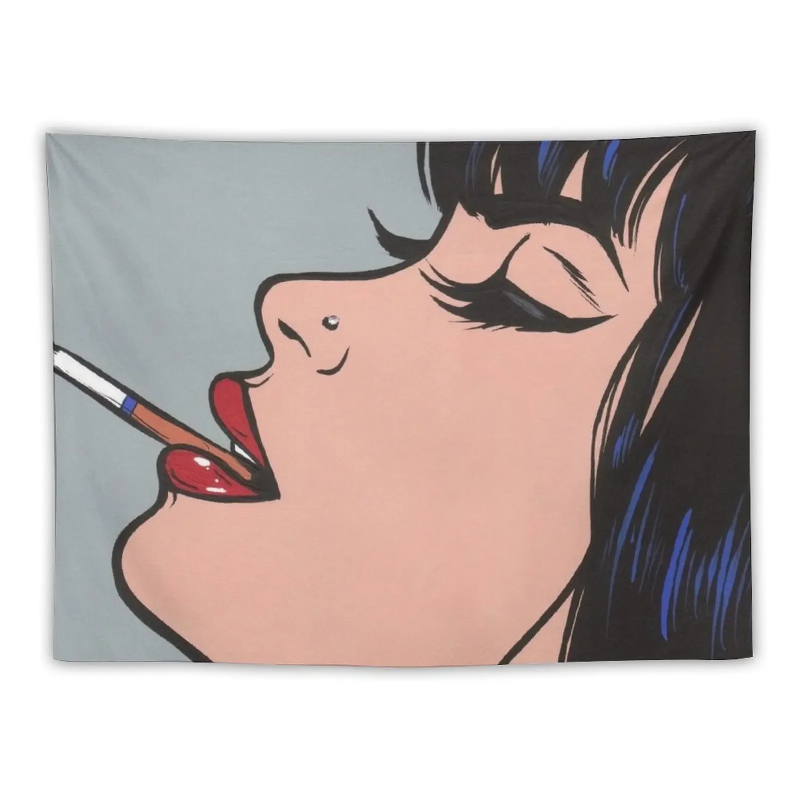 

Smoking Girl Tapestry Wall Decoration Room Decoration Accessories Things To Decorate The Room Tapestry