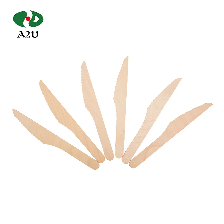 

Wooden disposable butter knives reinforced handle wholesale wooden fork and knife