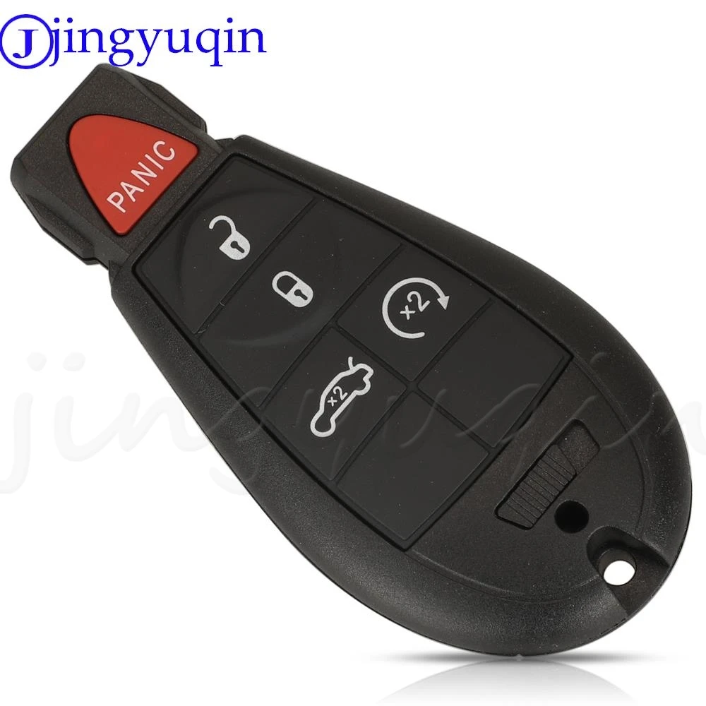 Jingyuqin Remote Car Key 433Mhz PCF7941 M3N5WY783X For Chrysler Town Country Jeep Grand Cherokee Dodge Caravan Journey IYZ-C01C