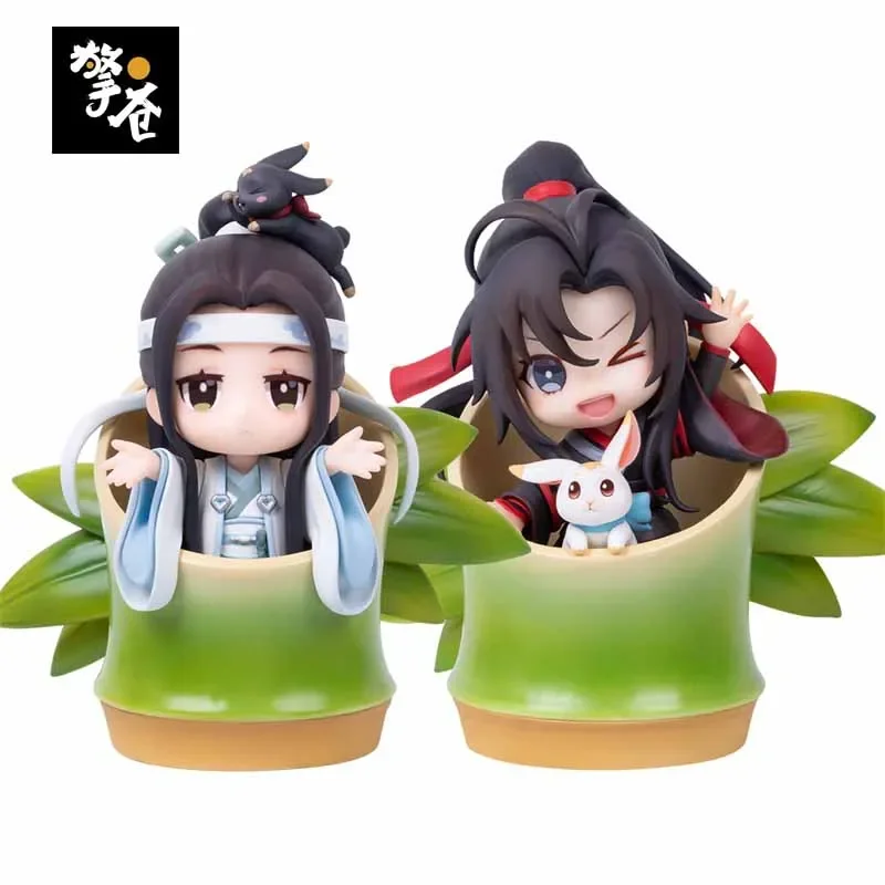 

Stock Original Genuine WEI WUXIAN LAN WANGJI Mo Dao Zu Shi Birthday PVC Anime Portrait Model Toy Collection Doll Gift