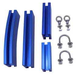 Economic and practical Car Dent Repair Tool Aluminum Alloy Card Slot Only Installed Arc Card Slot Double-Sided Dual-Use 4 pcs