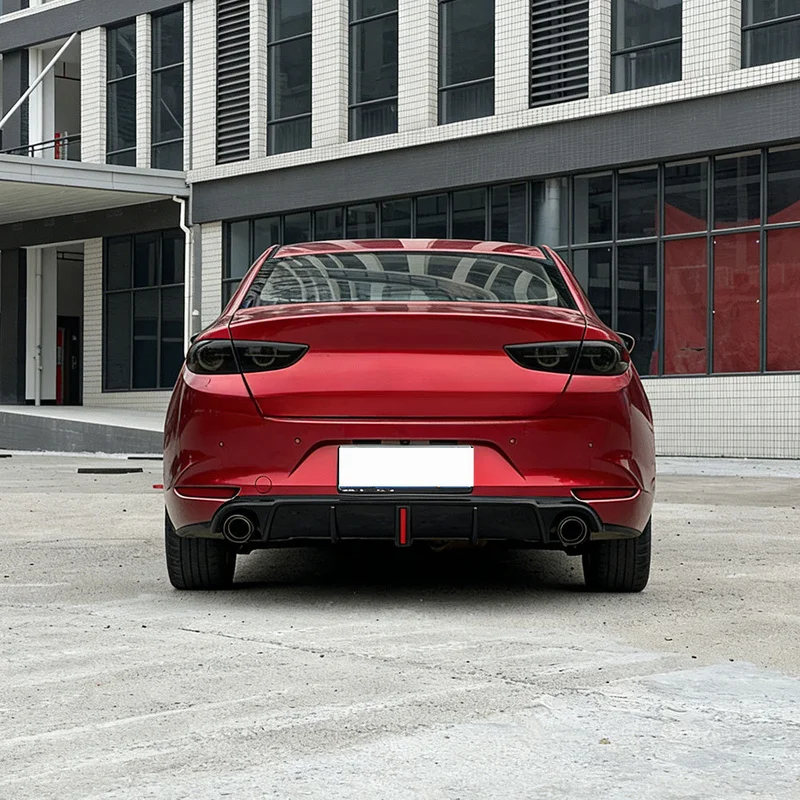 For 3 Axela 2020‑2024 Next Gen Body Kit Front Lip Side Skirt Rear Lip Exterior Parts