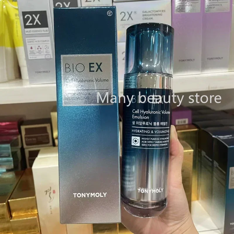 Korea Tonymoly BIO EX Cell Hyaluronic Volume Emulsion Deep Moisturizing Hydrating Refreshing Anti-wrinkle Lock Water Skin Care