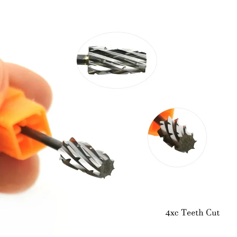 Hytoos-テーパードバレルネイルドリル,超硬バリ除去,ゲルミリングカッター,マニキュアドリル,アクセサリーサプライヤー,4xc,3/32